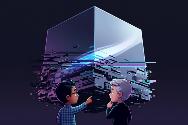 Hero banner illustration for "CodeLogic deploys agentic AI to automate technical debt fixes"