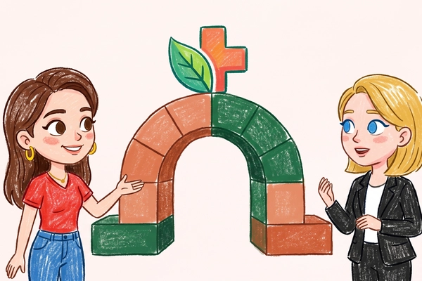Hero banner illustration for "Altro Health raises $7M to power wellness business clinics"