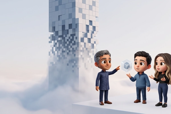 Hero banner illustration for "TypeSafe hits $7.5B valuation as decision AI heats up"
