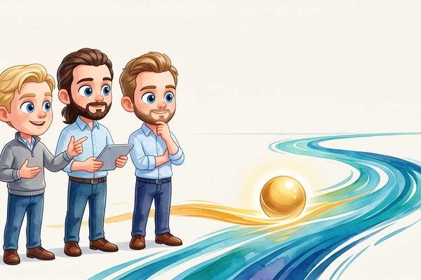Hero banner illustration for "Atlar opens NYC HQ as AI treasury hits €500B volume"