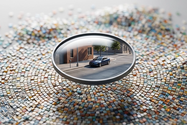 Hero banner illustration for "Graylark raises $10.7M to build AI visual intelligence for police"