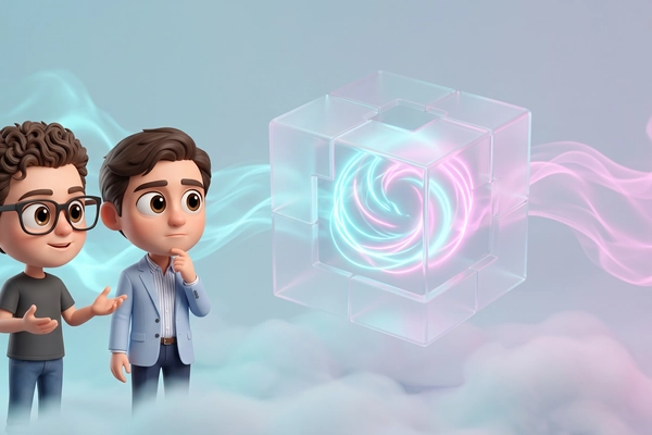 Hero banner illustration for "Enigmata launches $6.5M-backed tech for AI on encrypted data"