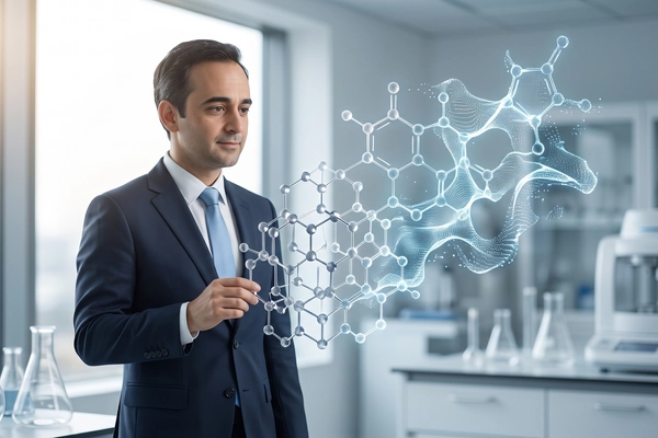 Hero banner illustration for "NuSynth raises $4M to redesign chemical synthesis with AI"