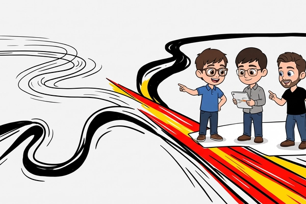 Hero banner illustration for "CedarDB raises $5.9M for PostgreSQL-compatible HTAP database"