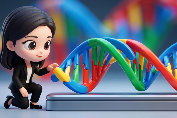 Hero banner illustration for "SWAN Genomics raises $6M to democratize DNA sequencing"