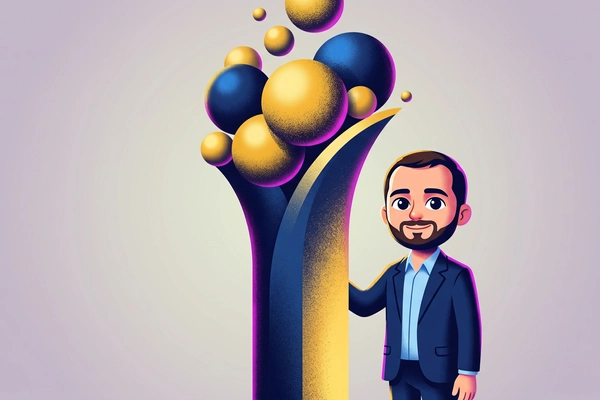 Hero banner illustration for "Nevis secures Focus Financial's $500B AUM as client"