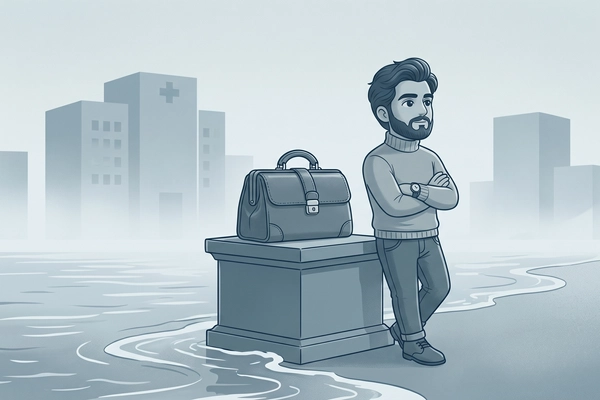 Hero banner illustration for "Sunlight AI raises $17.4M for independent practice OS"