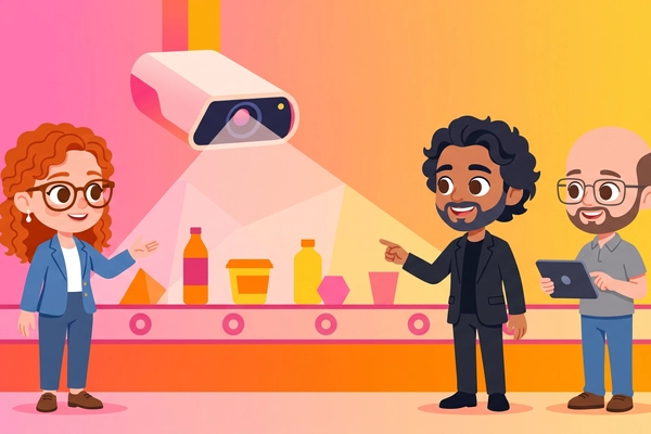 Hero banner illustration for "Greyparrot raises $27M to scale AI waste recognition tech"