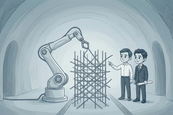 Hero image for article: ABB, Sika Back Construction Robotics Startup MESH in Seed Round