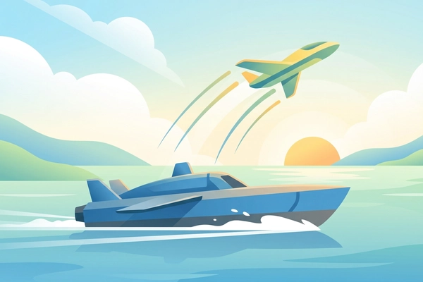 Hero banner illustration for "UFORCE Hits $1B Valuation: Ukraine's First Defense Tech Unicorn"