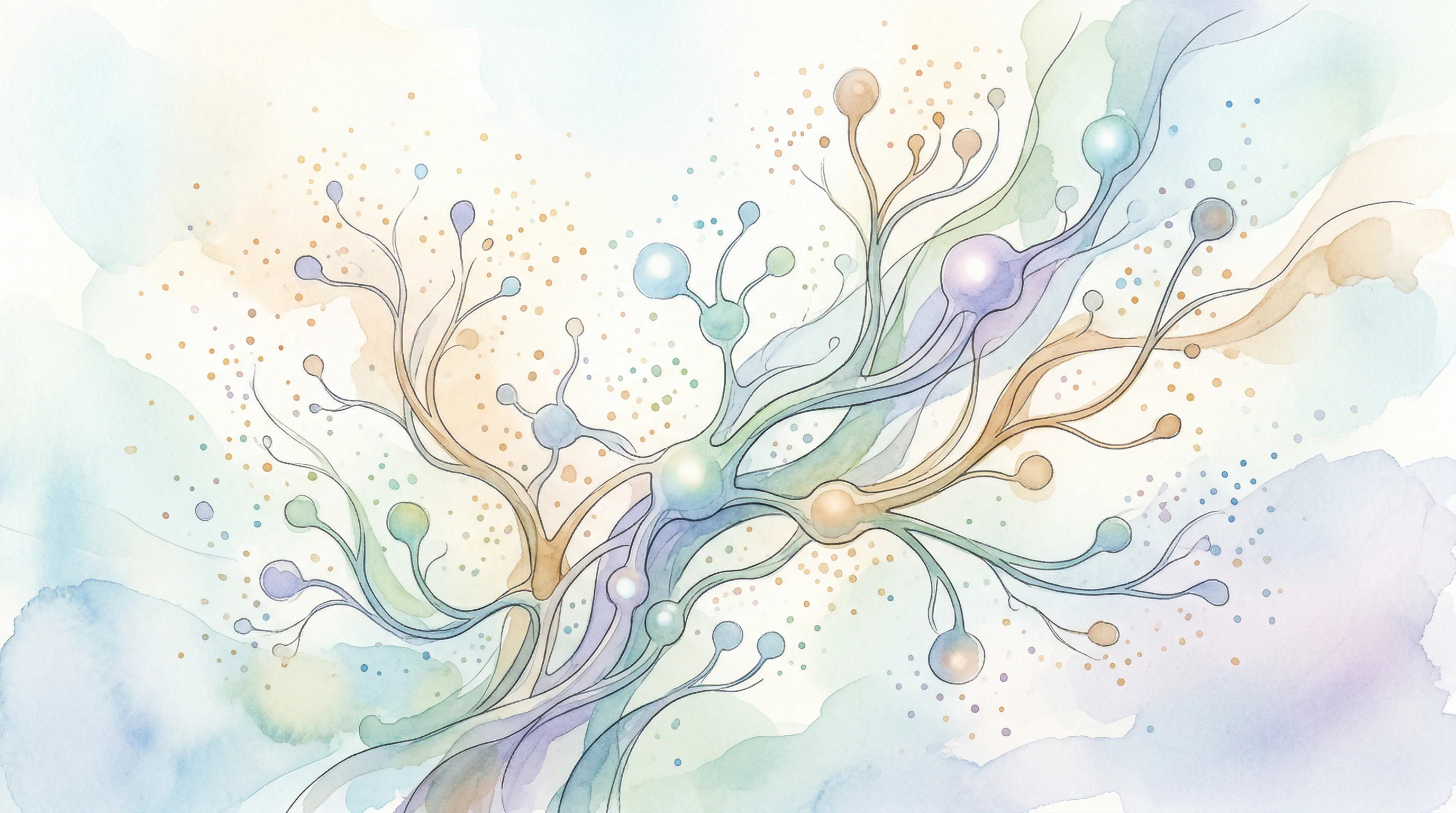 Digital illustration for article section "Blueprints, Not Dashboards" in "JetStream Lands $34M Seed to Govern AI Agent Sprawl" - A conceptual visualization of a dynamic, living map representing AI blueprints, depicted as an evolv...