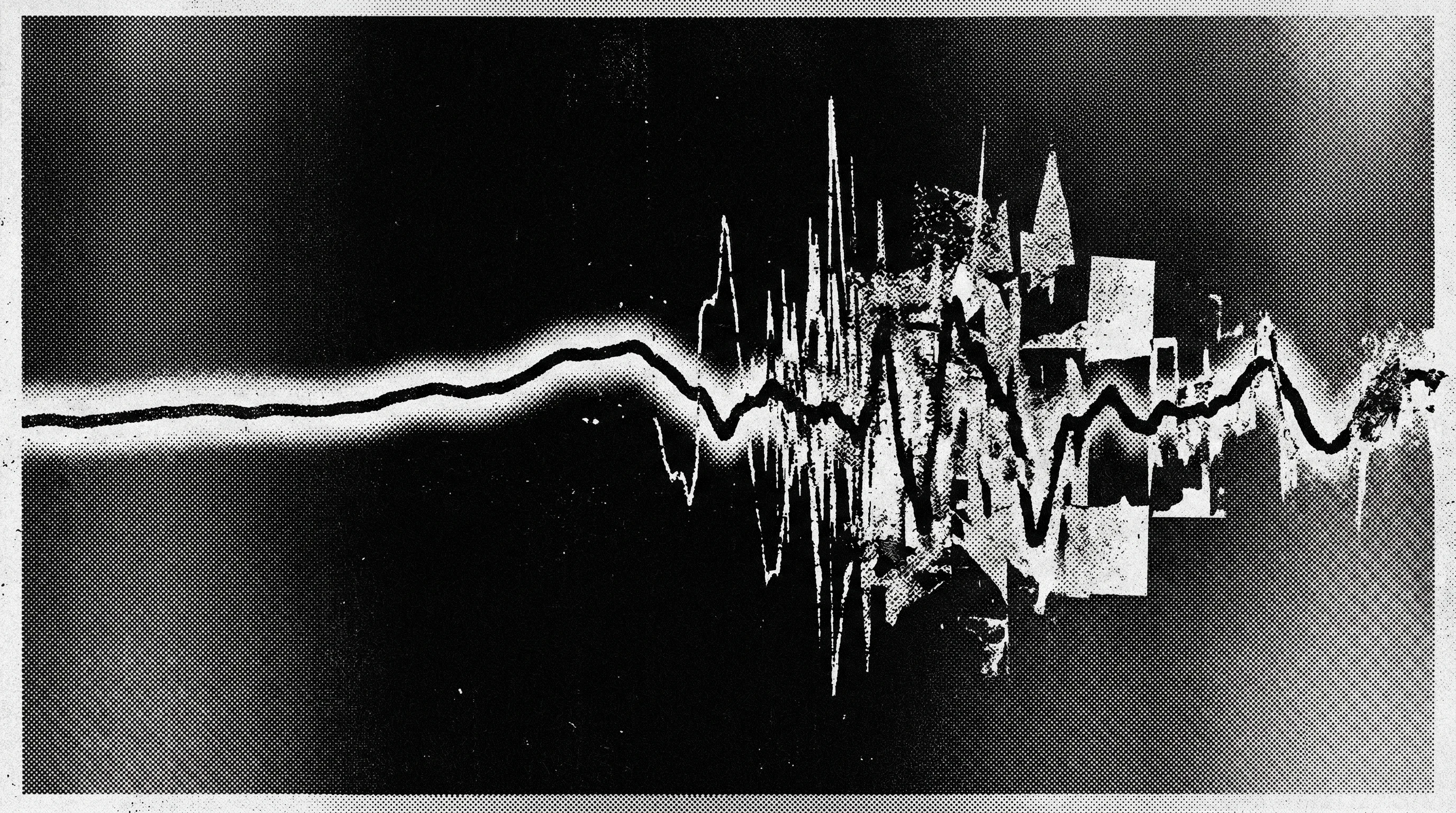 Digital illustration for article section "The Uncomfortable Question" in "ORVO AI Promises 60-Second Downtime Warnings at $19/Month" - A conceptual visualization of the signal-to-noise ratio dilemma in predictive monitoring, featuring ...