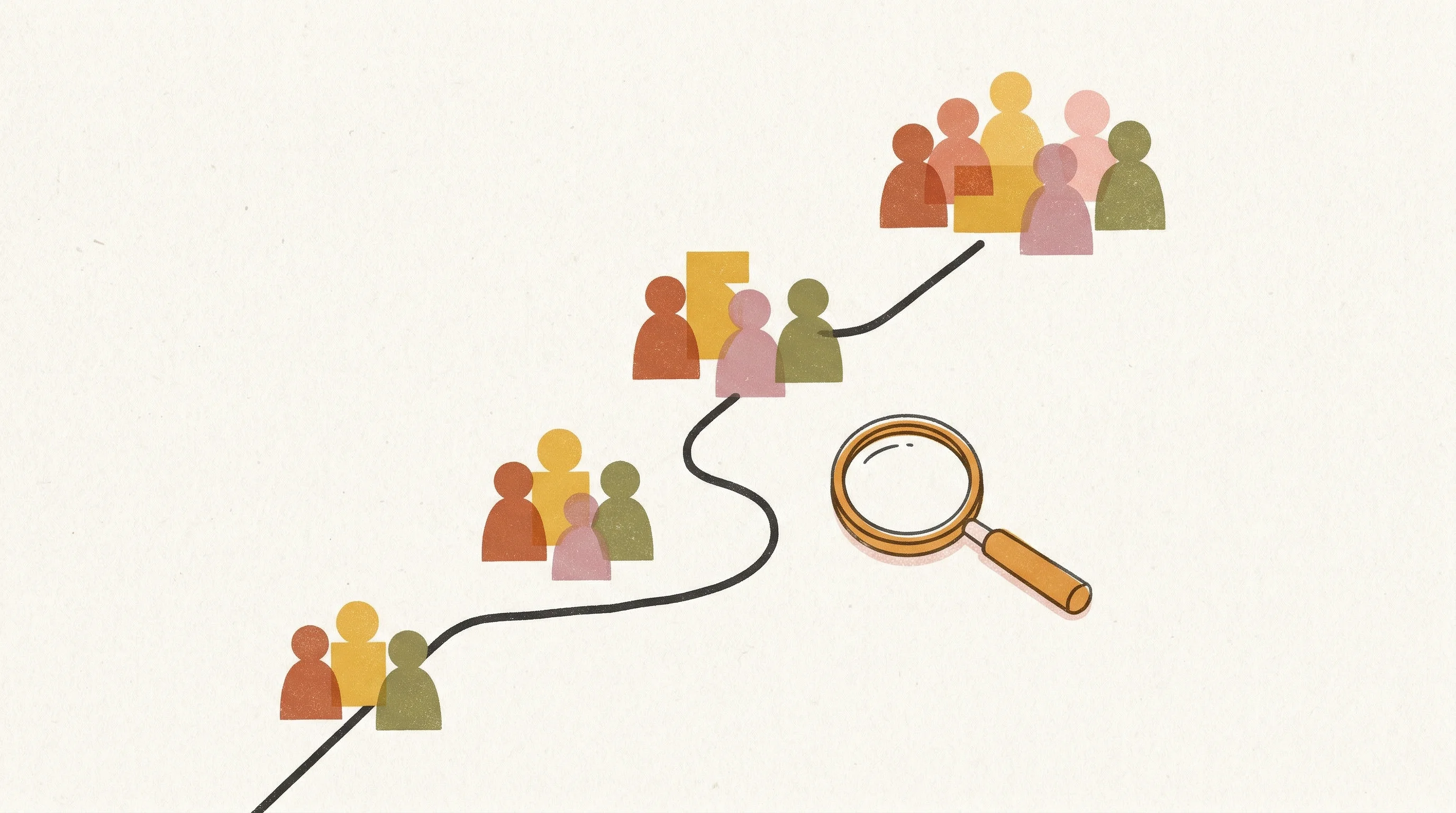 Digital illustration for article section "Content Section 4" in "Cotool Raises $7.4M from a16z for AI-Native Security Platform" - A minimalist, conceptual illustration depicting a strategic roadmap laid out on a textured surface, ...