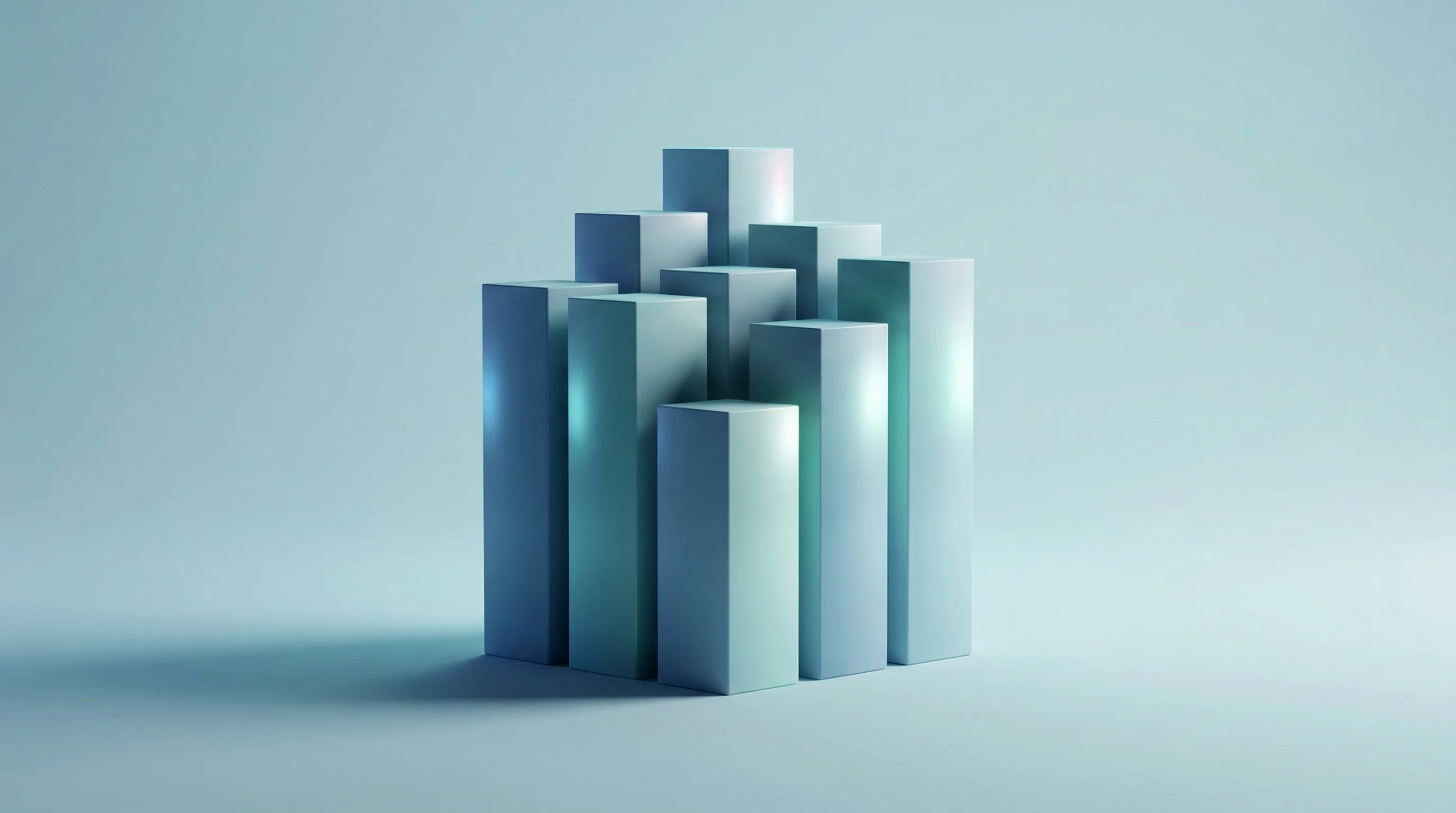 Digital illustration for article section "Who's Building It" in "Palo Alto Networks Founder Raises $45M for Sovereign Security Startup" - A minimalist, conceptual 3D rendering symbolizing the assembly of a high-level executive team, featu...