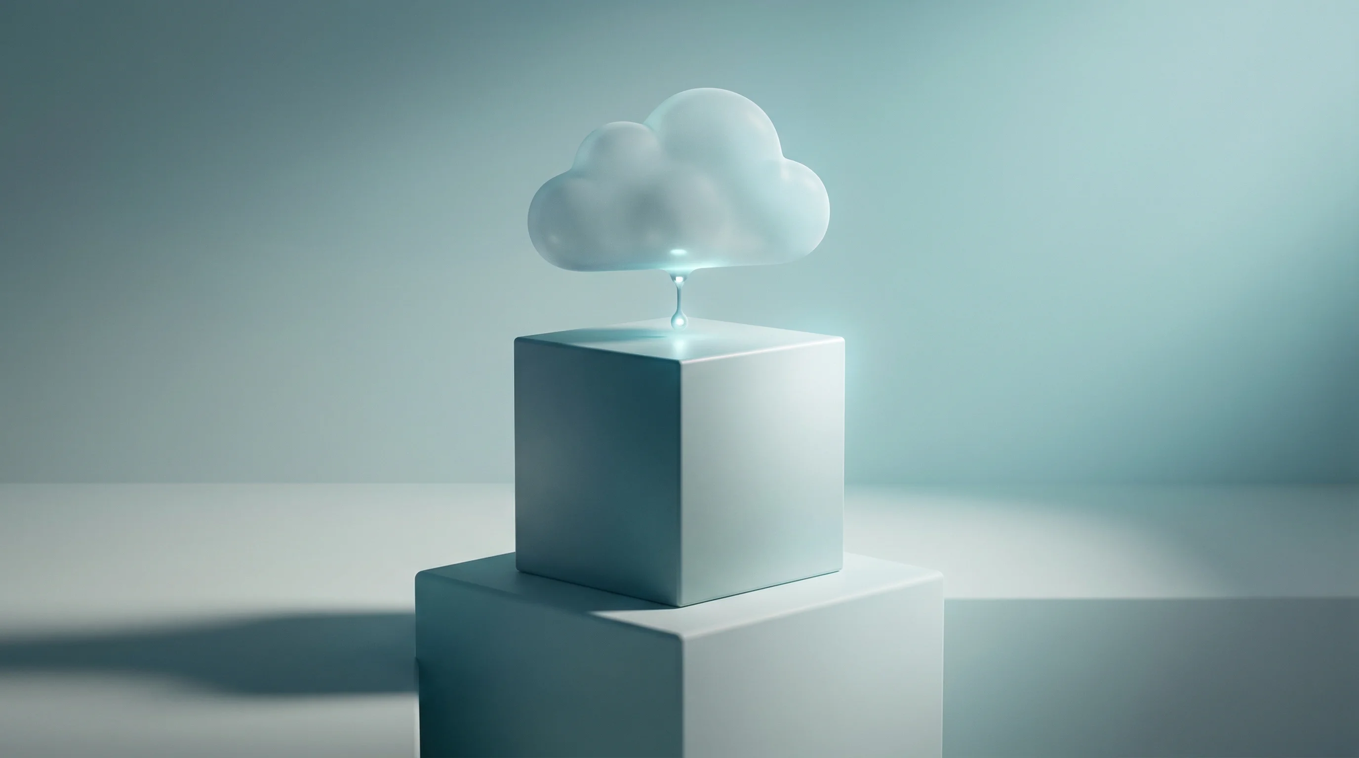 Digital illustration for article section "The Bigger Question" in "Palo Alto Networks Founder Raises $45M for Sovereign Security Startup" - A conceptual 3D illustration symbolizing the structural shift of data sovereignty and the rethinking...