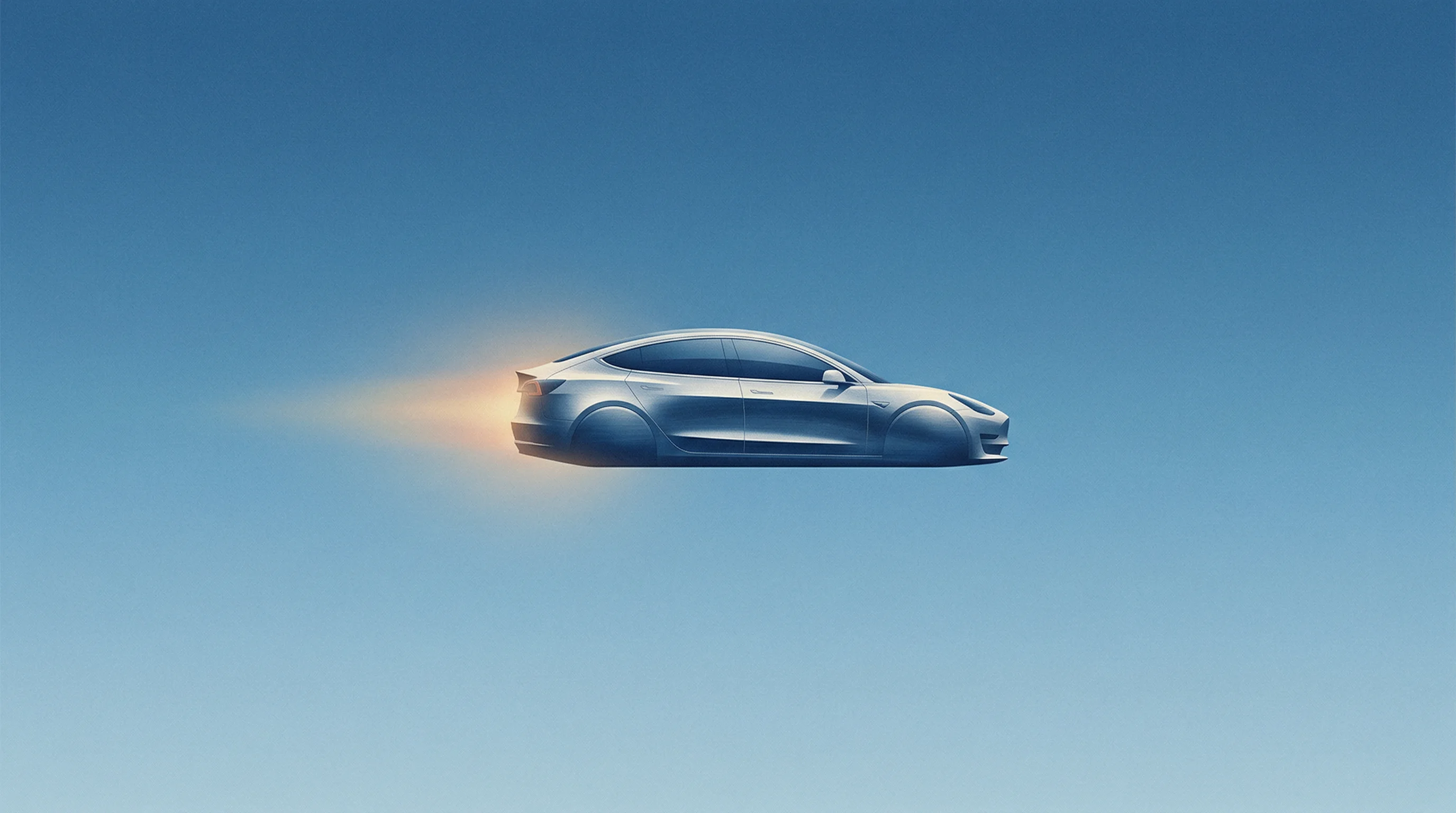 Digital illustration for article section "What Happens Next" in "Nominal Hits $1B Valuation With $80M Founders Fund-Led Round" - A conceptual, minimalist illustration of a sleek, aerodynamic metallic vessel—evoking both a modern ...