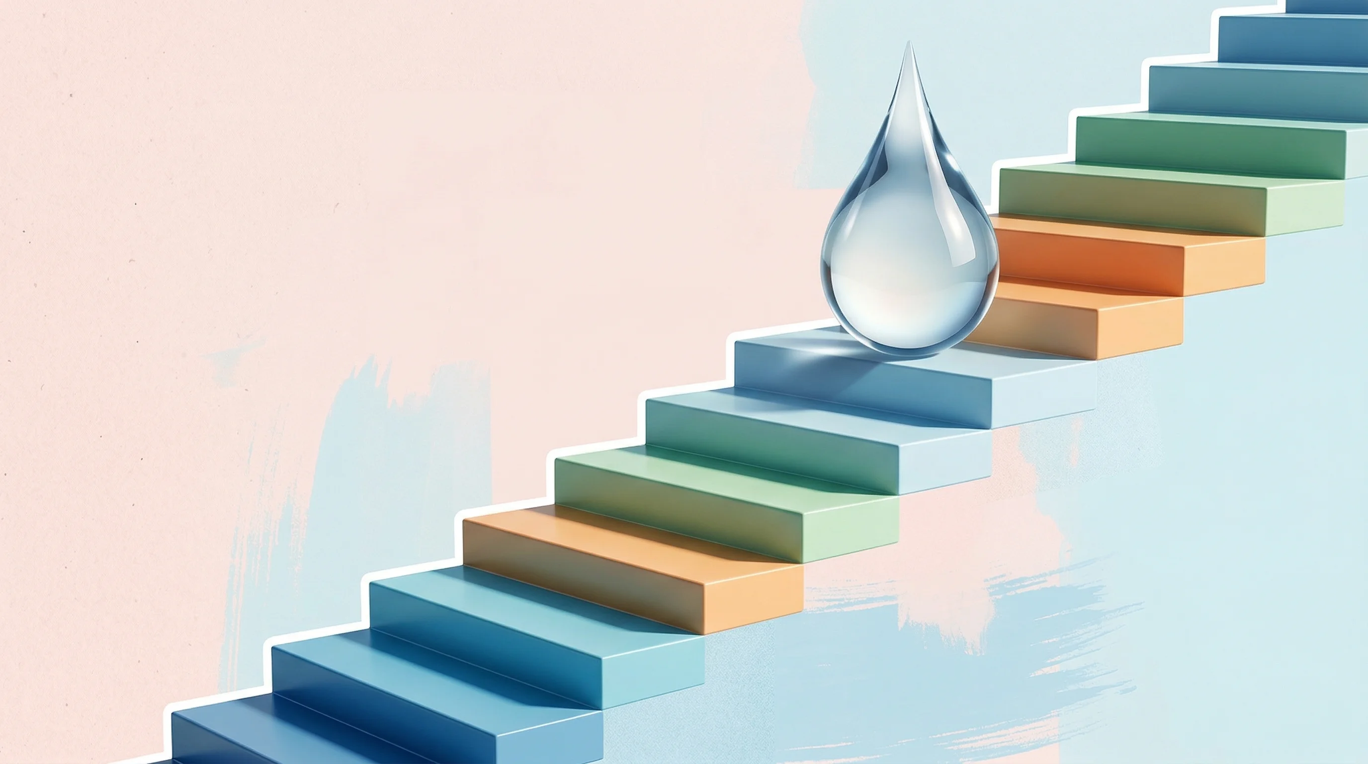 Digital illustration for article section "Hiring for Scale" in "BIOCAPTIVA Raises £1.58M to Scale msX Liquid Biopsy Technology" - A conceptual and minimalist composition representing strategic growth and scaling in the biotech ind...