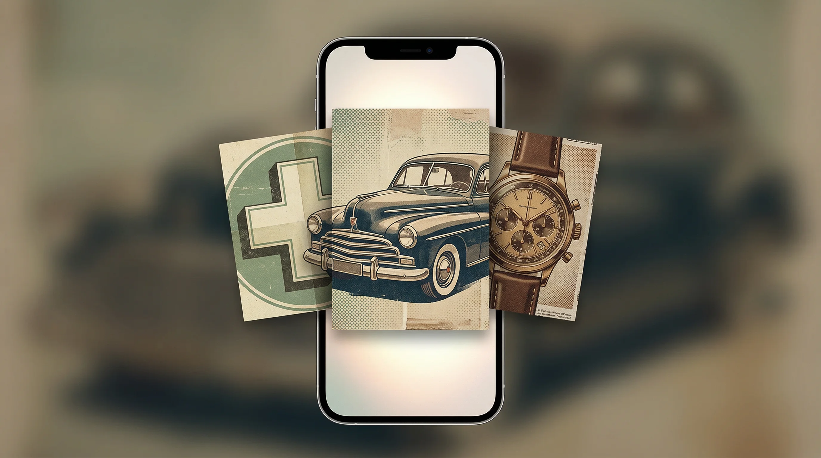 Digital illustration for article section "Enterprise Moves Beyond the App" in "Sarvam AI's Indus App Takes on ChatGPT With 105B-Parameter Model" - A conceptual and minimalist composition featuring a sleek, modern smartphone frame at the center fun...
