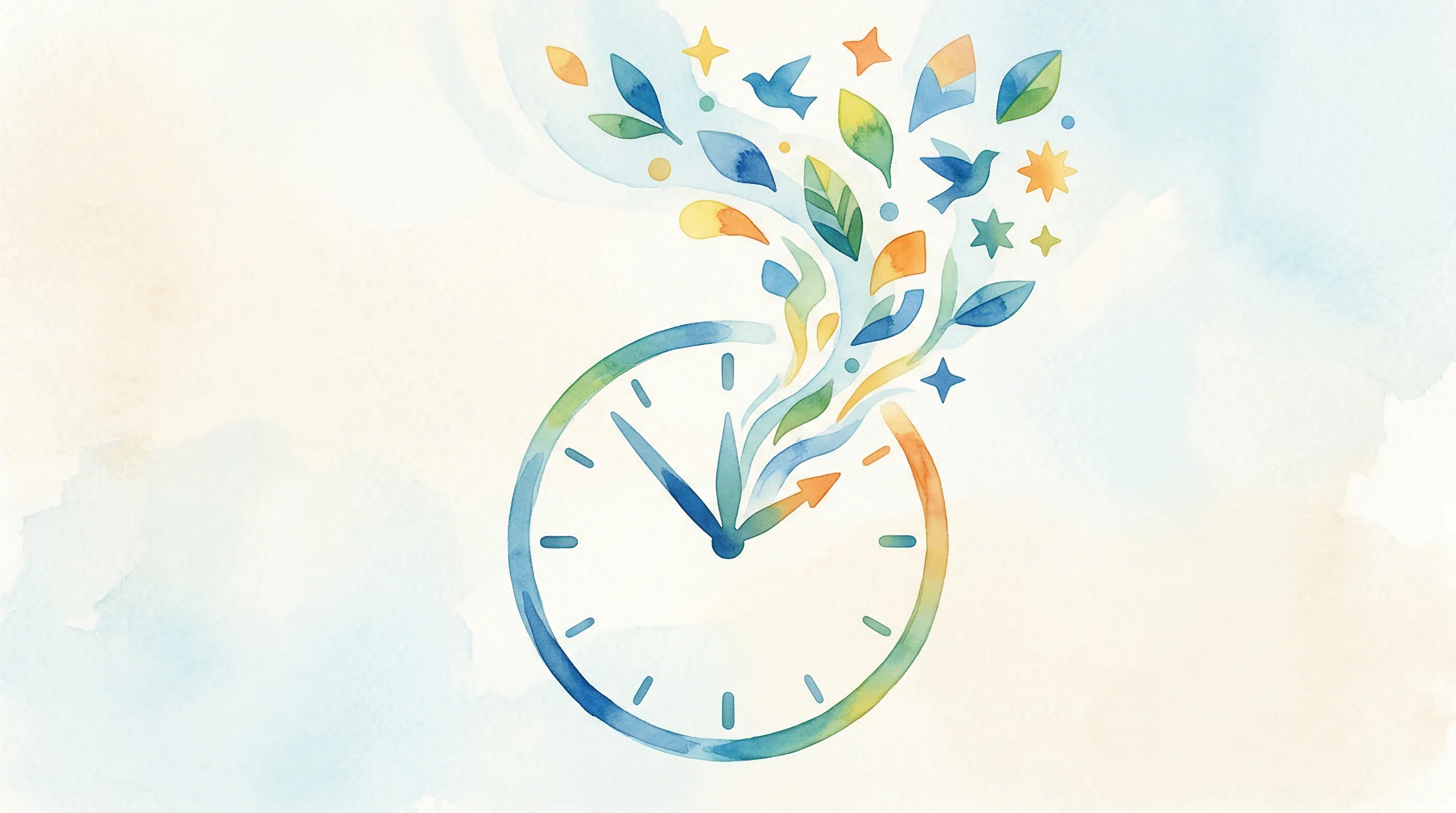 Digital illustration for article section "Content Section 2" in "BackOps AI Secures $26M Series A for Supply Chain Intelligence" - A clean, minimalist conceptual illustration representing the reclaiming of time and workplace effici...