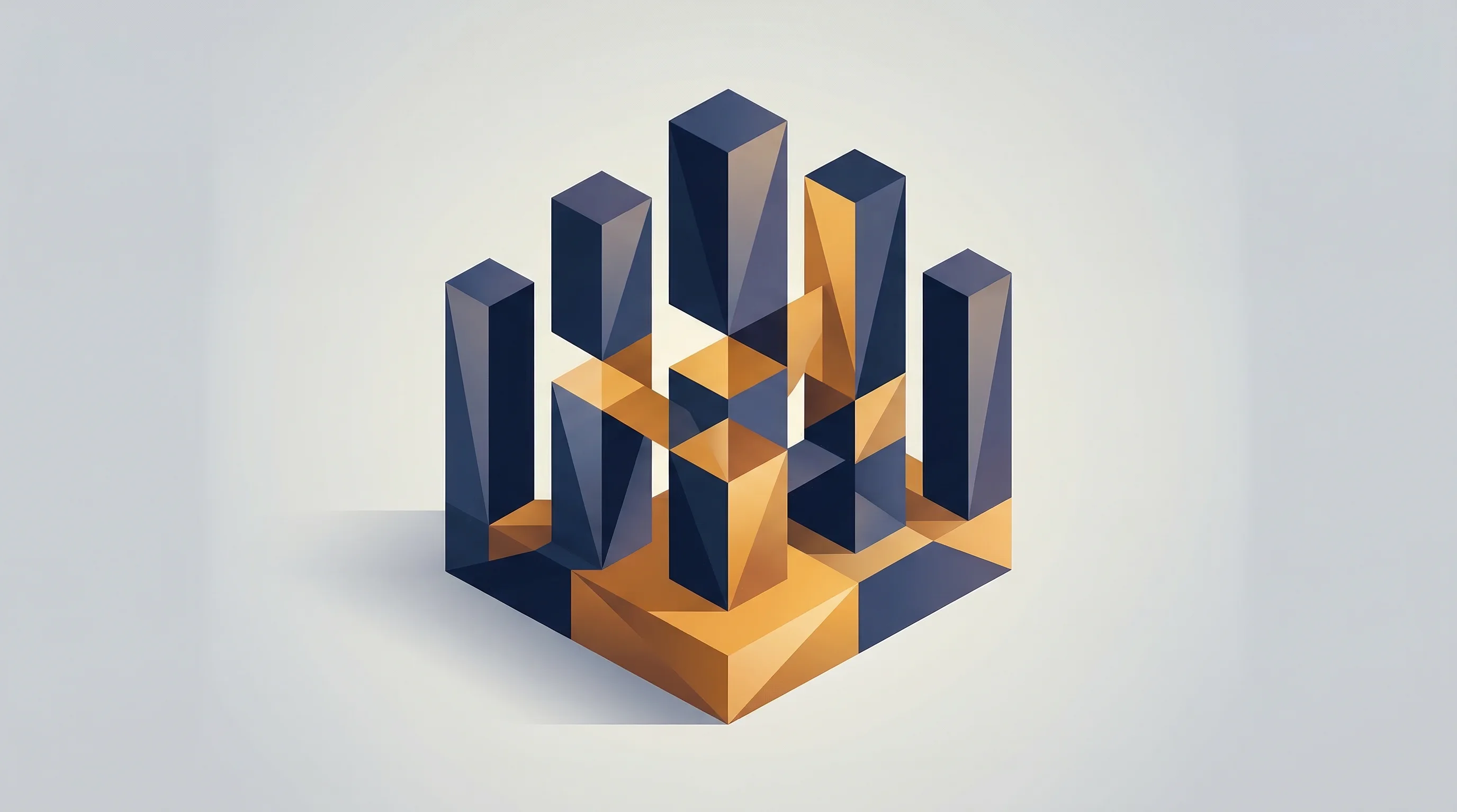 Digital illustration for article section "The Infrastructure Layer Nobody Talks About" in "Digital Twins in Healthcare Hit Inflection Point as Data Race Heats Up" - A minimalist and professional conceptual illustration representing the foundational infrastructure o...