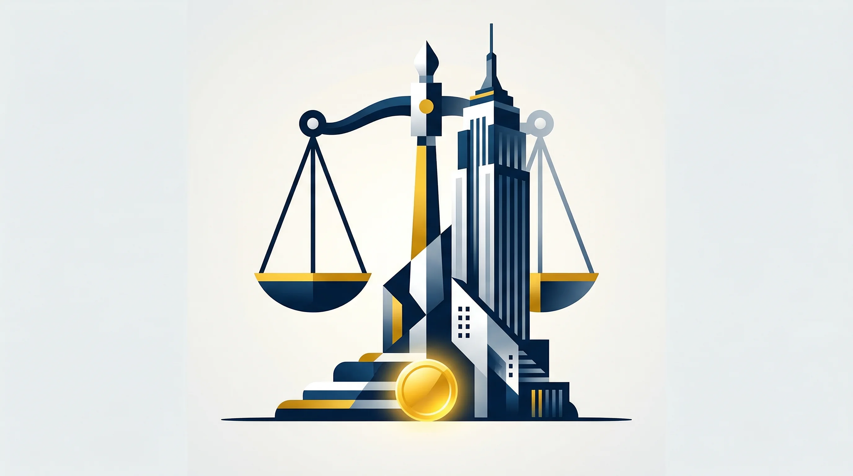 Digital illustration for article section "What the Money Buys" in "Avvoka Raises £14M to Scale AI Legal Drafting to US Market" - A minimalist and conceptual visual representation of transatlantic business expansion and financial ...