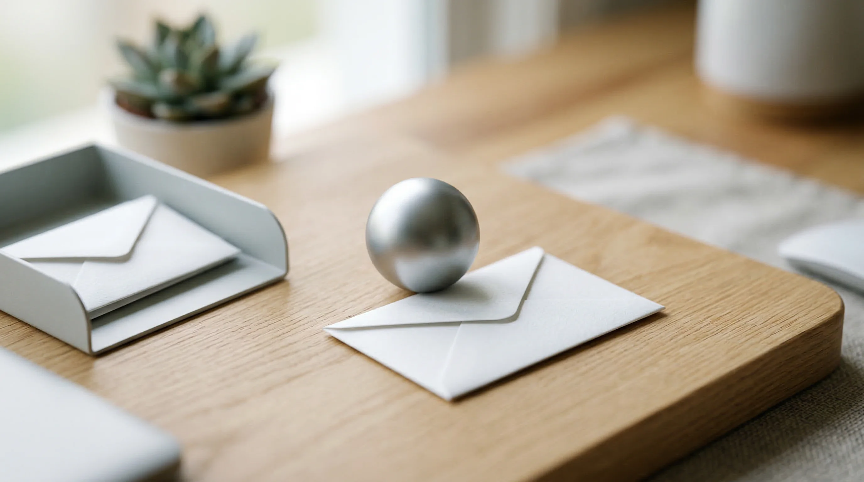 Digital illustration for article section "Agents That Onboard Themselves" in "AgentMail Raises $6M for AI Agent Email Infrastructure" - A macro photograph capturing a surreal miniature world where elegant automation comes to life, featu...