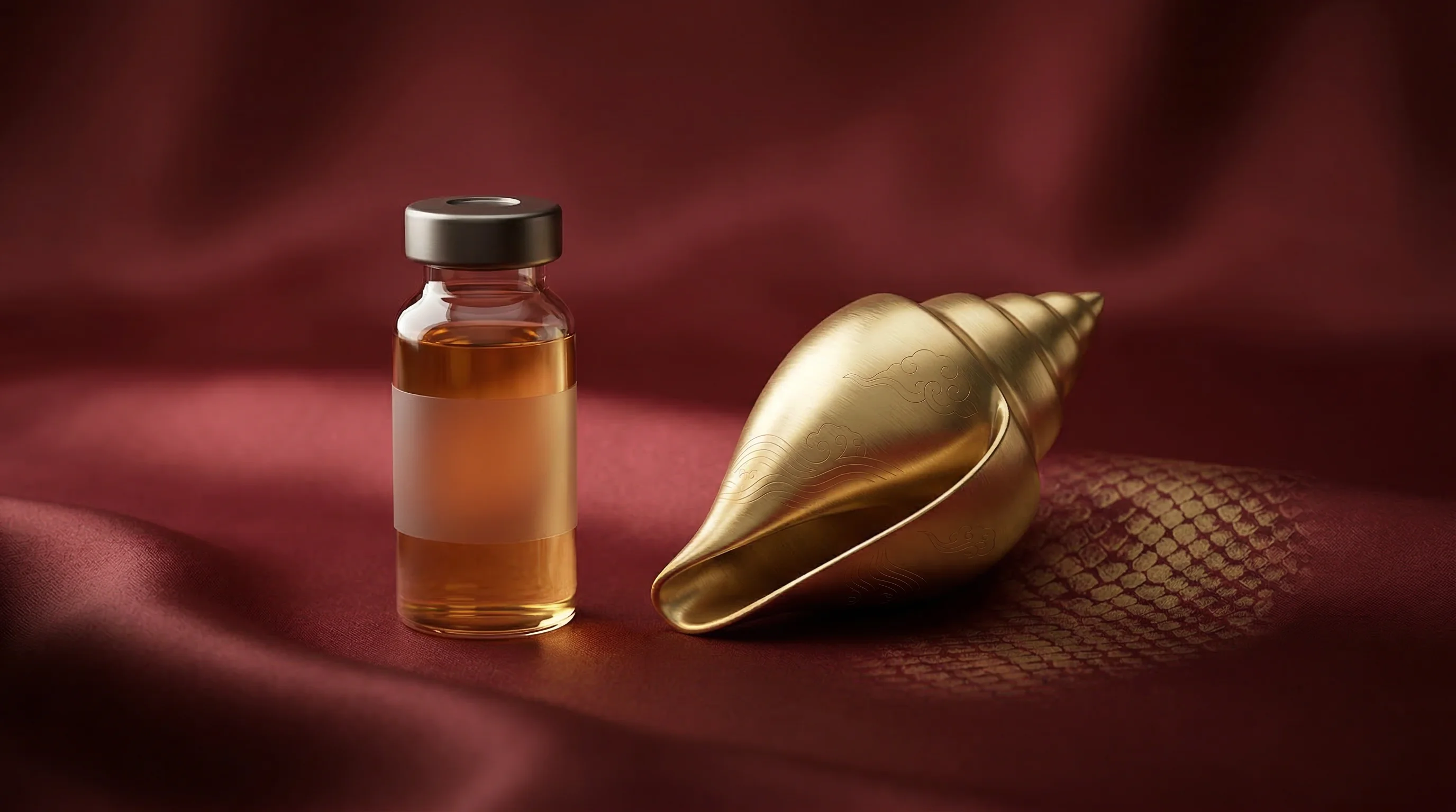 Digital illustration for article section "Precedent, Sort Of" in "Mining Parasites for Drugs: Ditto Bio's Evolutionary Autoimmune Play" - A clean, minimalist conceptual composition symbolizing evolution's toolkit in modern medicine, featu...