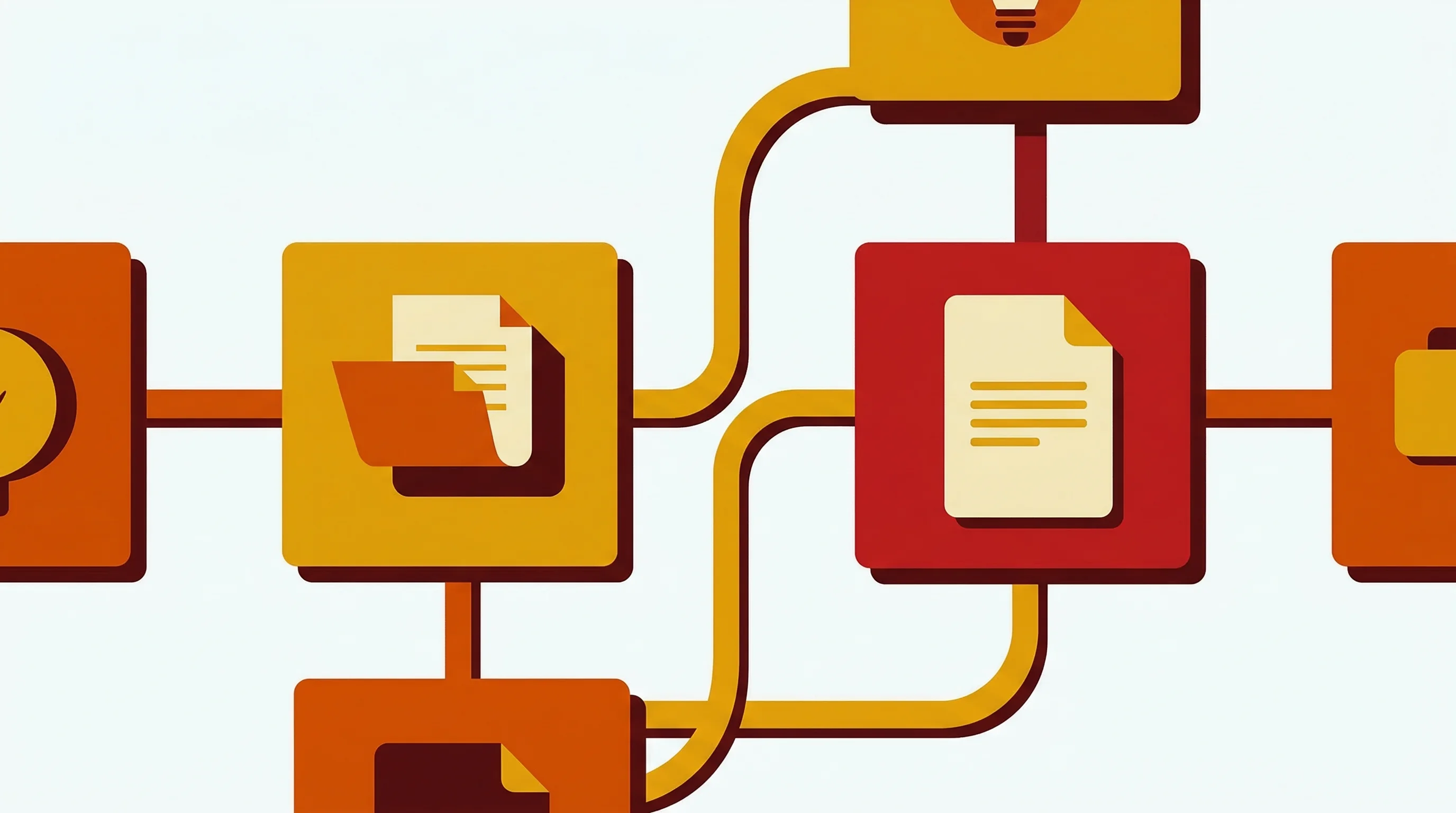 Digital illustration for article section "How the Mechanics Play Out" in "Spine Swarm Launches Visual Canvas for AI Agent Collaboration" - A conceptual, minimal illustration showing a clean, uncluttered canvas where distinct modular blocks...