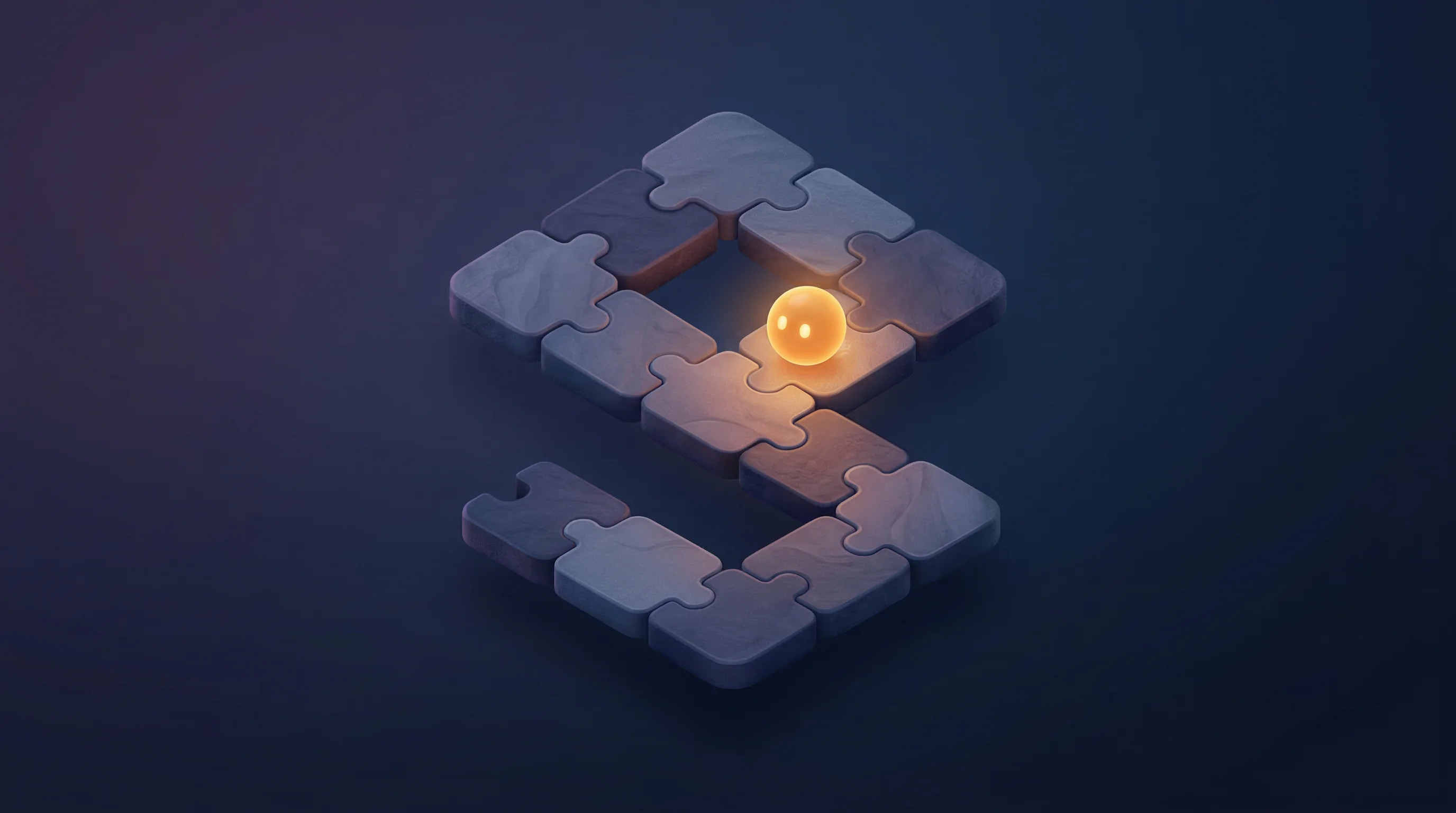 Digital illustration for article section "The Interactive Reasoning Shift (and Why It Matters)" in "How ARC Prize Became the Gold Standard for Measuring AI Intelligence" - A conceptual and minimalist modern digital illustration representing interactive reasoning and goal-...