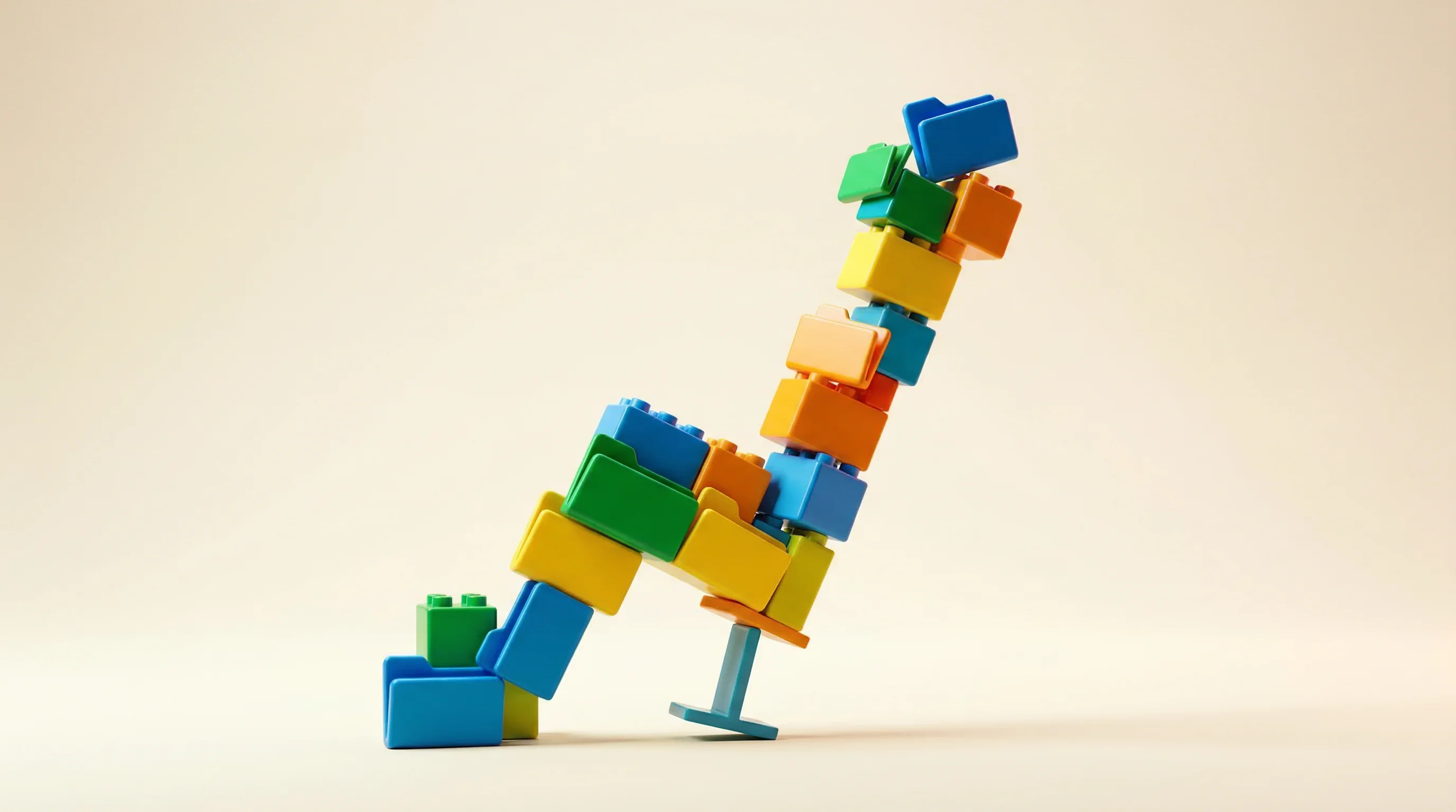 Digital illustration for article section "The Paradox of Adoption Without Confidence" in "AI Co-Scientists Are Automating Research End-to-End. Can They Be Trusted?" - A macro photography shot of a miniature conceptual scene representing the rapid adoption of new tool...