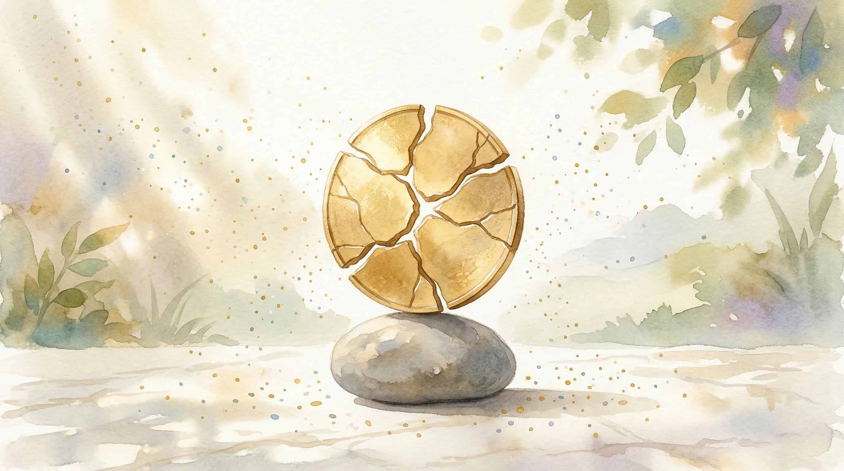 Digital illustration for article section "The Bet Behind the Build" in "Ironlight Raises $21M Series A for Tokenized Securities Platform" - A conceptual and minimalist illustration symbolizing the delicate wager between technological capabi...