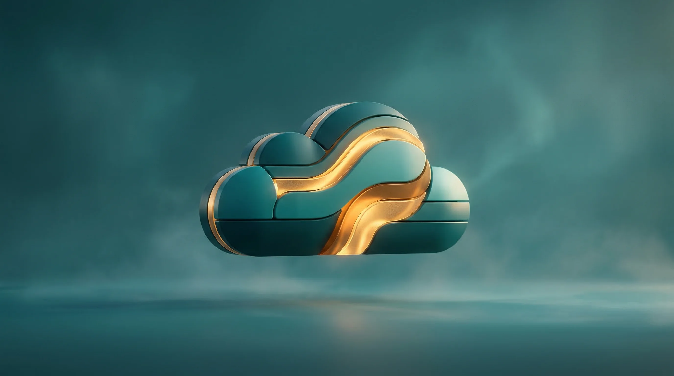 Digital illustration for article section "The Proof Is in the Running" in "YC-Backed Cumulus Labs Launches Serverless GPU Cloud for AI Workloads" - A conceptual, minimalist representation of cloud economics and granular efficiency, featuring a slee...