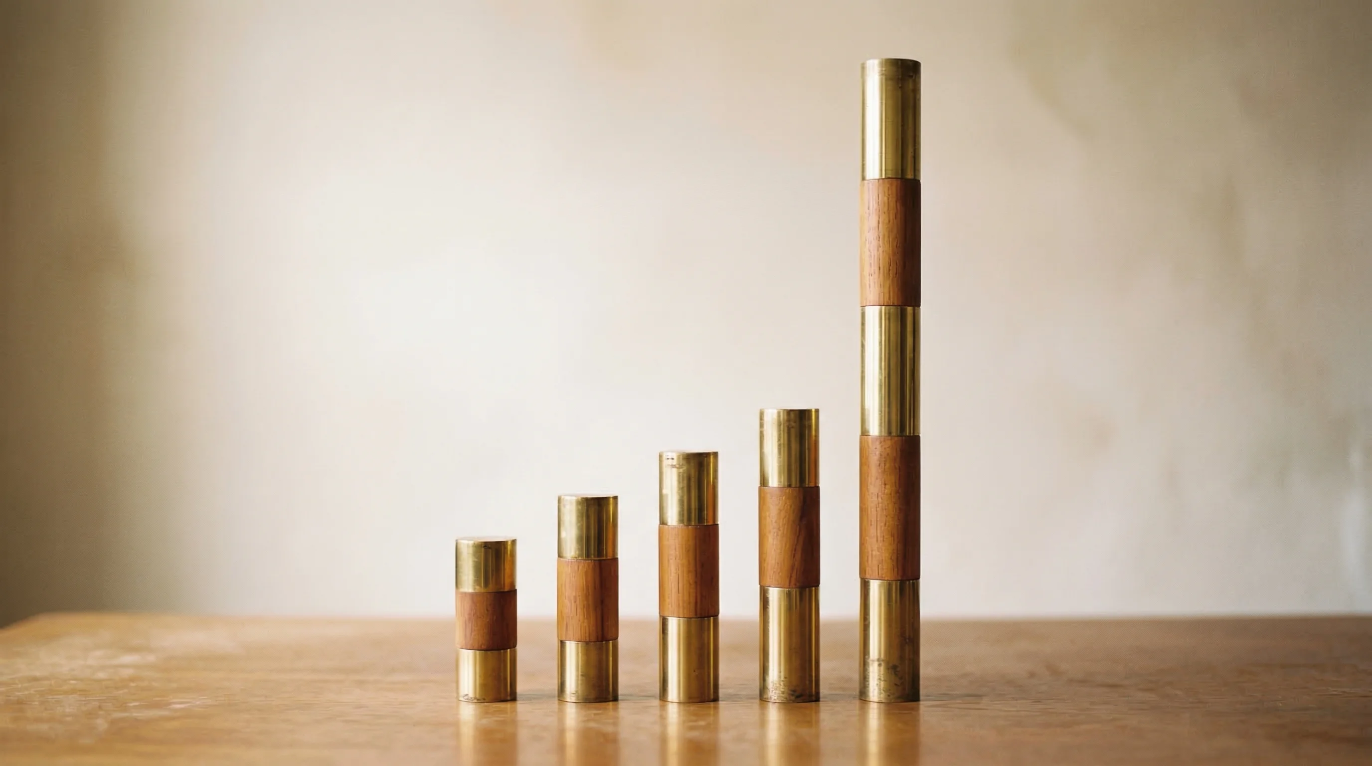 Digital illustration for article section "Betting on Private Markets Growth" in "Hanover Park Raises $27M Series A for AI-Powered Fund Admin" - A conceptual and minimalist representation of private market growth featuring an elegant, abstract s...