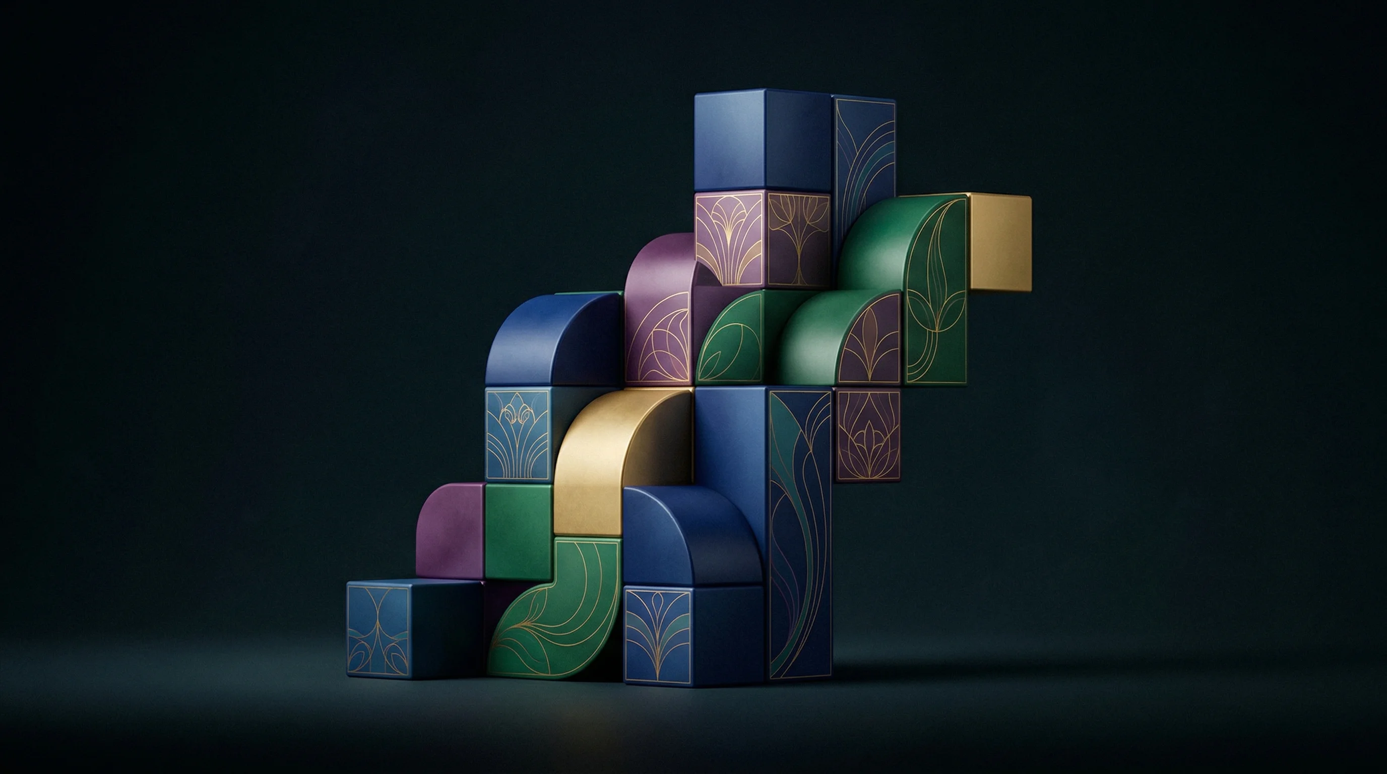 Digital illustration for article section "What They're Building Next" in "Cleavr Raises $1.1M Pre-Seed for AI-Powered Cash Collection" - A conceptual, modern representation of continuous building and feature integration, featuring clean,...