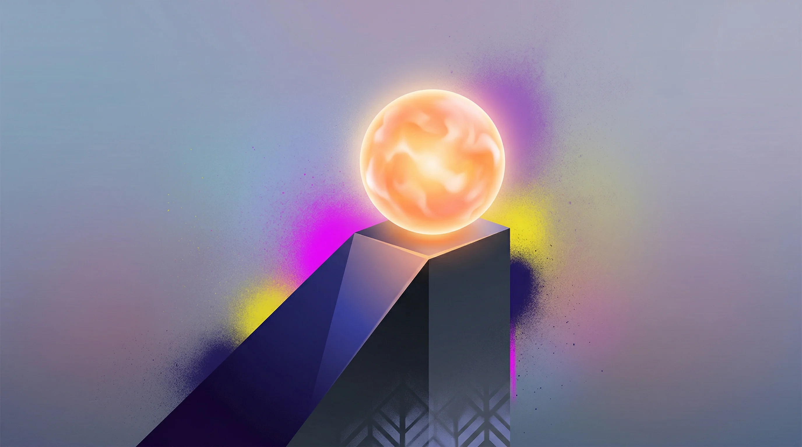 Digital illustration for article section "The Emerging-Market Discount" in "India's Pranos Fusion Publishes Tokamak Design Amid Funding Questions" - A conceptual, minimal illustration of a nascent fusion energy core representing an emerging market e...