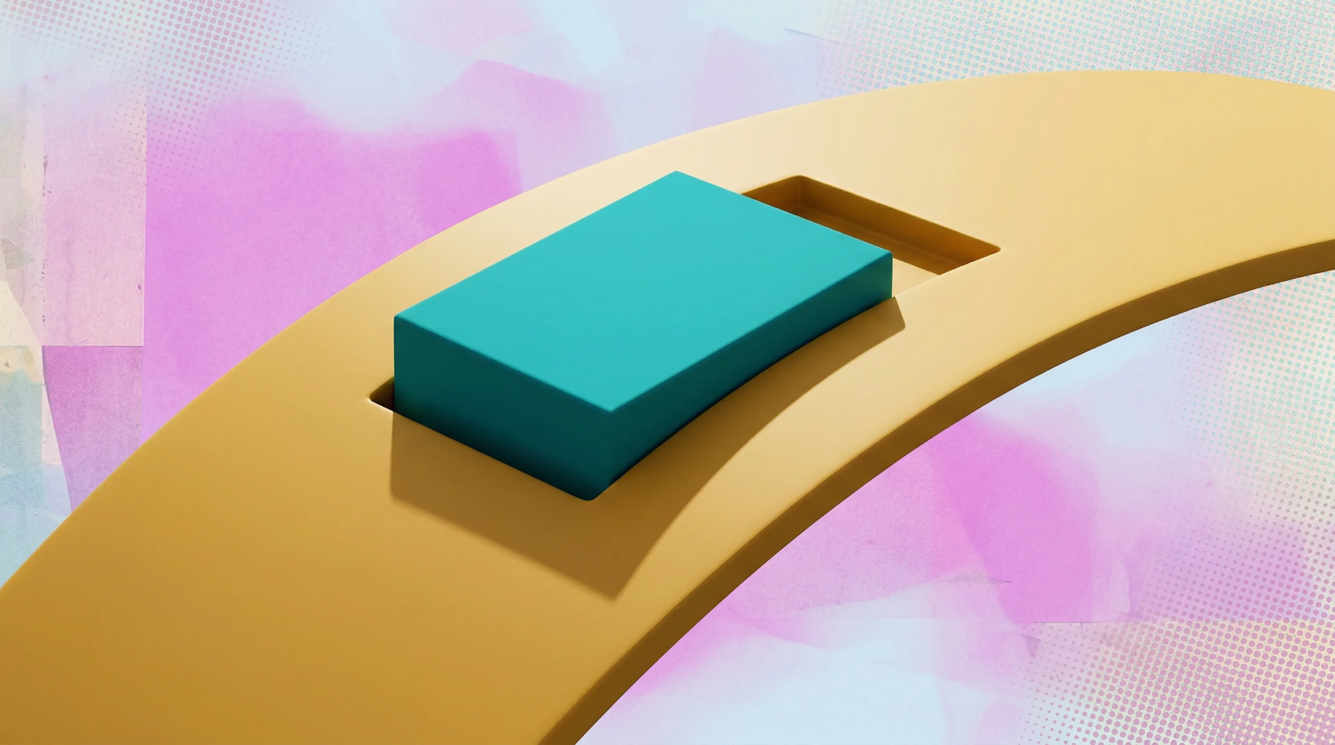 Digital illustration for article section "What's Next" in "GigEasy Raised $1.3M to Rebuild Insurance for the 1099 Economy" - A conceptual and minimalist visual representation of the future of insurtech and embedded insurance,...