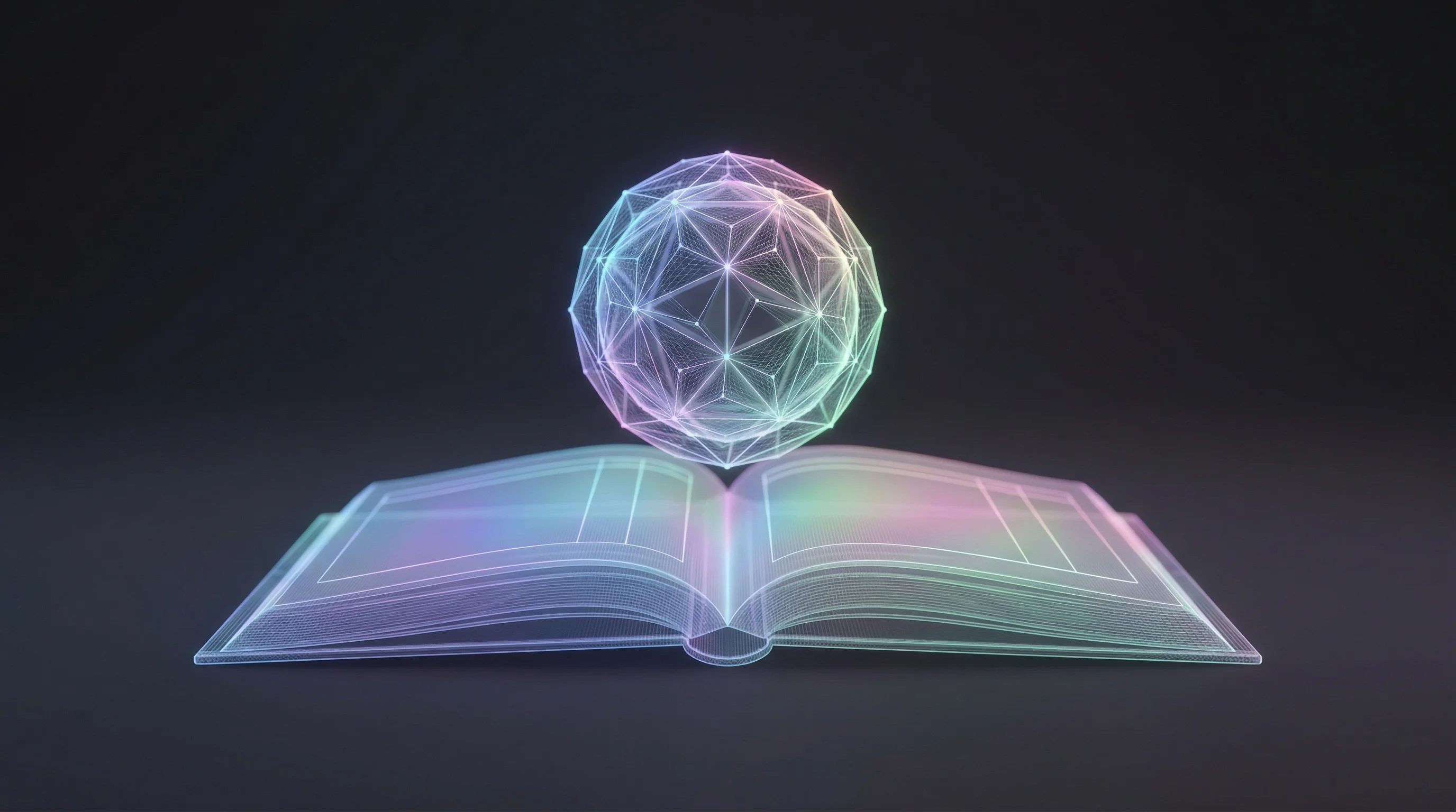 Digital illustration for article section "Content Section 4" in "Numos Raises $4.25M From General Catalyst for AI Finance Automation" - A clean, minimalist conceptual image featuring a sleek, open financial ledger resting on a smooth, u...