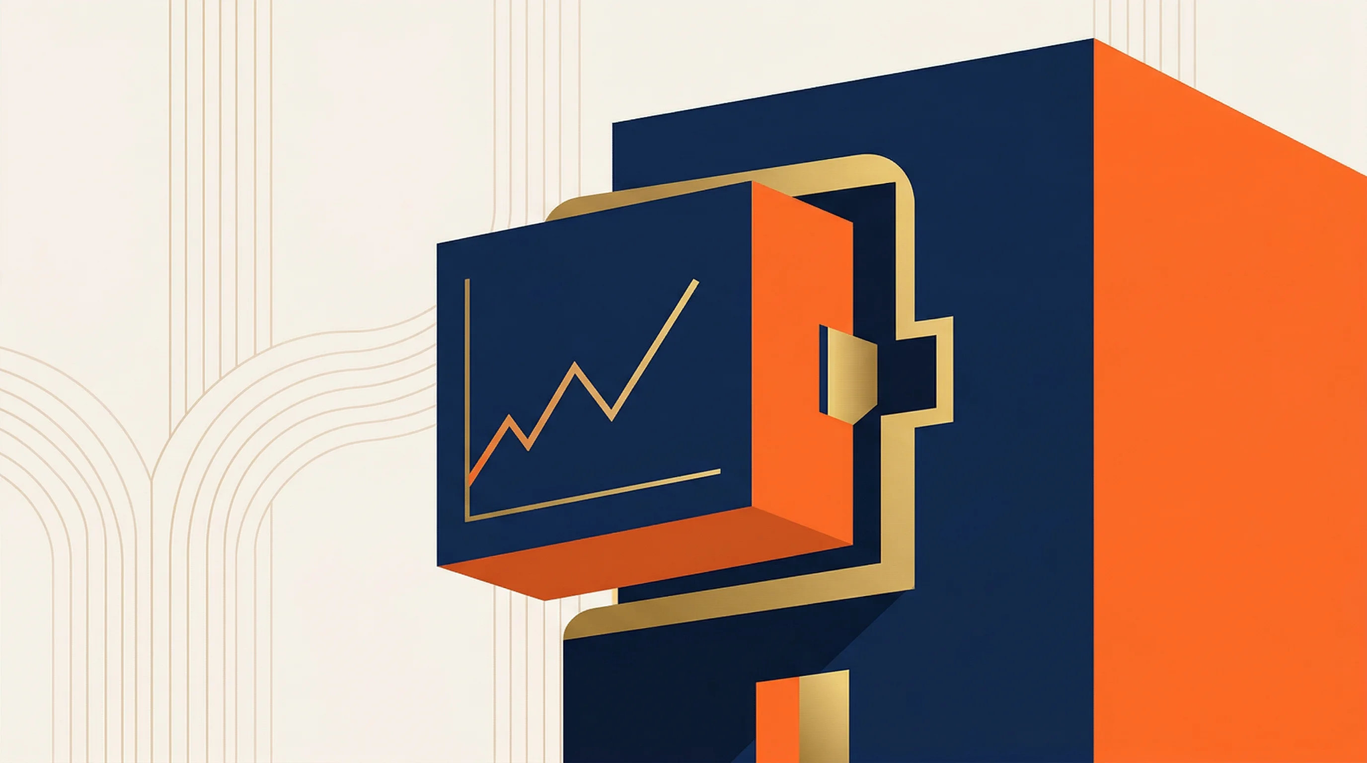 Digital illustration for article section "What Coinbase Actually Bought" in "Coinbase Acquires Clearing Company in Prediction Markets Push" - A clean, minimalist conceptual illustration representing a strategic corporate acquisition and the i...