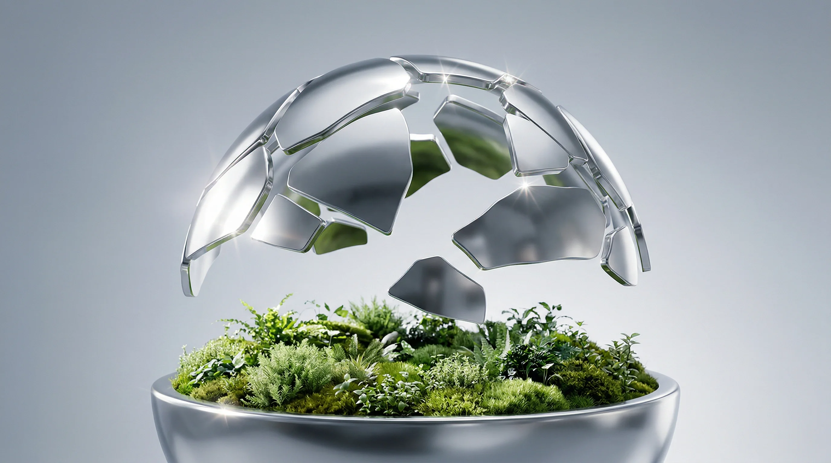 Digital illustration for article section "The Governance Nobody Built" in "The Race to Cool Earth: Inside Solar Geoengineering's Startup Boom" - A conceptual, modern visualization of a "regulatory gap" in solar geoengineering, featuring an incom...
