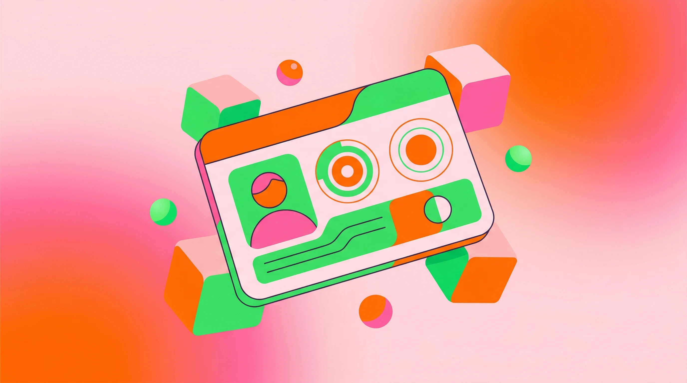 Digital illustration for article section "Building for a World That Doesn't Quite Exist Yet" in "Alien Raises $7.1M to Link AI Agents to Verified Humans" - A clean, minimal, and conceptual illustration of a futuristic "AI passport" or modern identity docum...