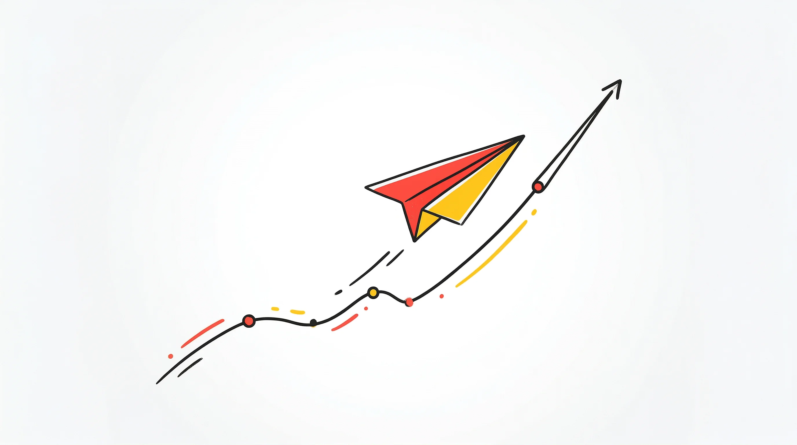 Digital illustration for article section "What Comes Next" in "YC-Backed Hex Security Launches 24/7 AI Pentesting Platform" - A conceptual and modern illustration representing early-stage startup growth and future financial po...