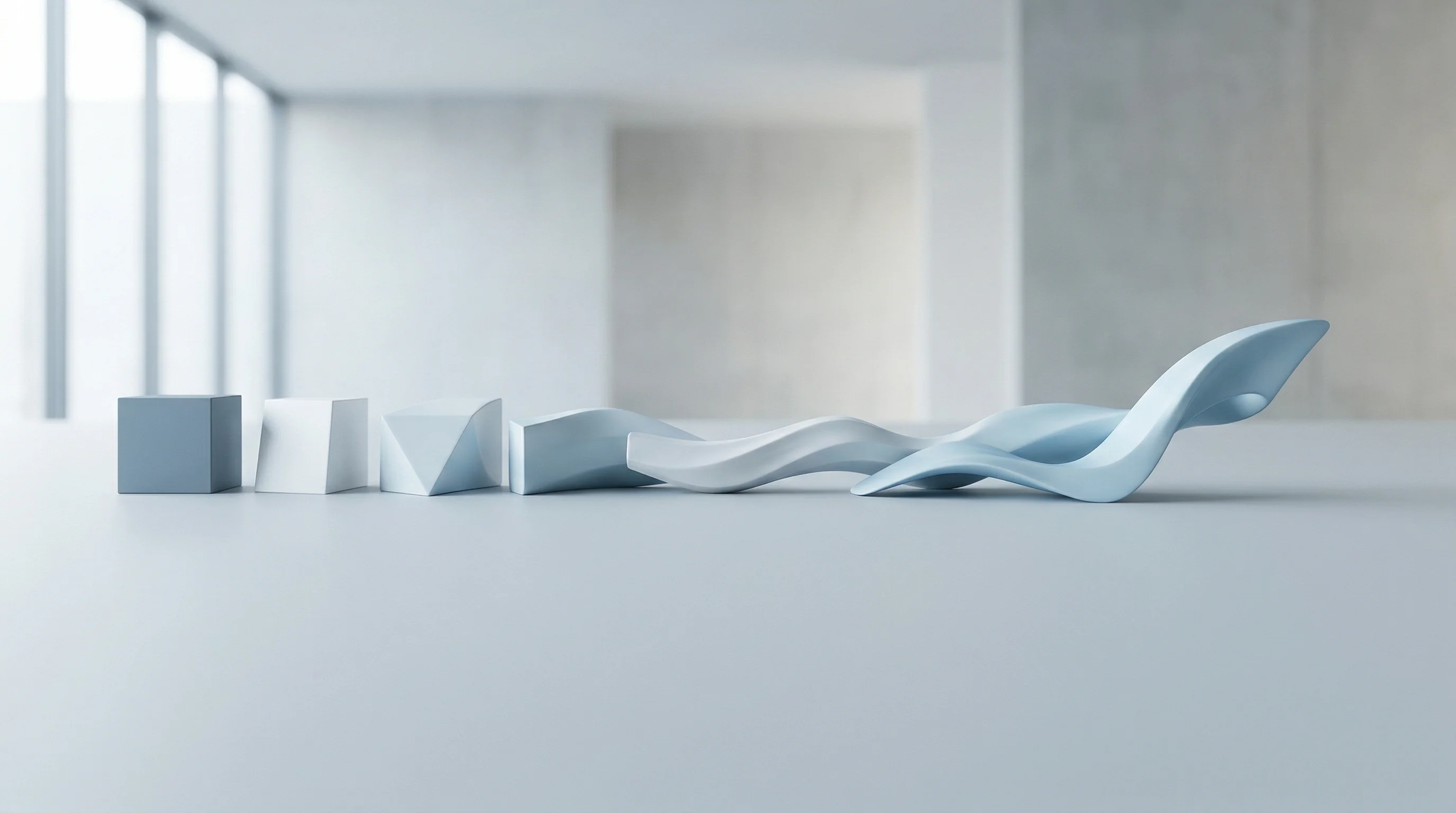 Digital illustration for article section "The Bigger Picture" in "Mindy AI's Pivot: From Email Assistant to Content Studio" - A wide-angle, conceptual view representing the bigger picture of iterative growth, featuring a seque...