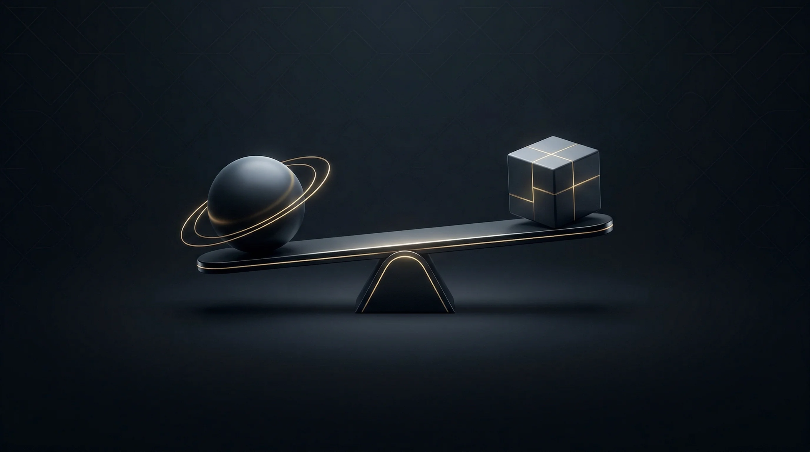 Digital illustration for article section "When Gamification Works (and When It Doesn't)" in "Solo Dev Ships GPU Building Game That Teaches Graphics Architecture" - A minimalist and conceptual visual metaphor representing the delicate balance of educational gamific...