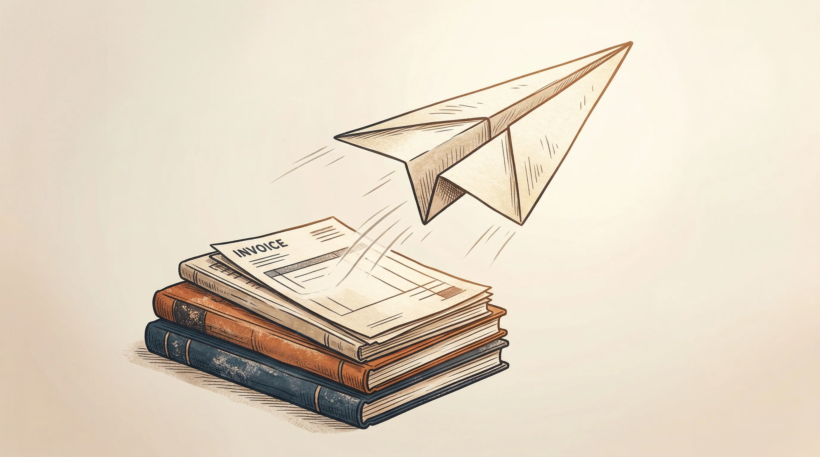 Digital illustration for article section "A Market Ready for Disruption?" in "Paraglide AI Raises €4.2M Seed for Agentic AR Automation" - A conceptual and minimal illustration representing market disruption in accounts receivable automati...