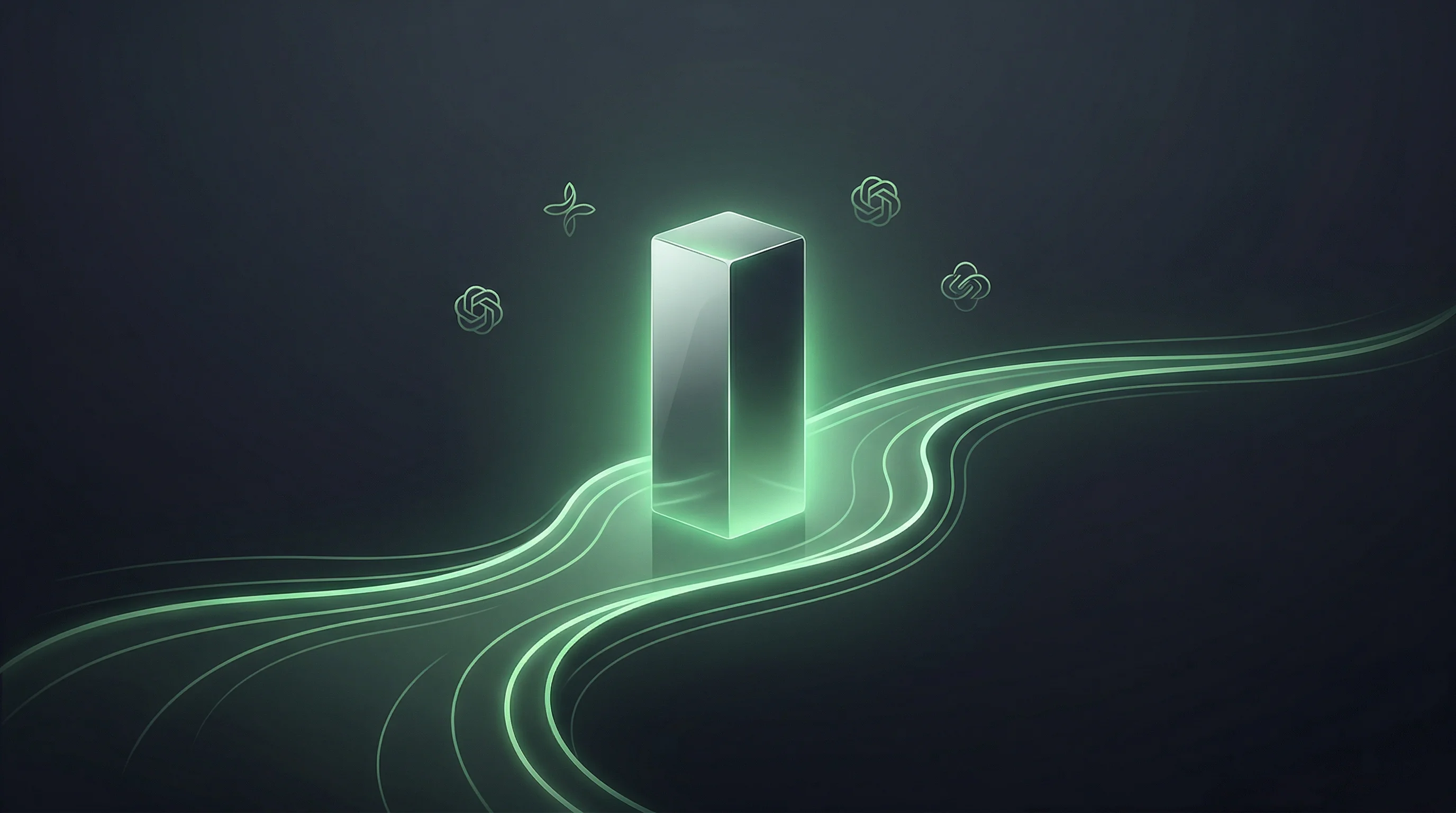 Digital illustration for article section "What Comes Next" in "Freestyle Launches Sub-Second VM Sandboxes for AI Coding Agents" - A conceptual, minimalist digital art piece representing a strategic pivot toward a new technological...