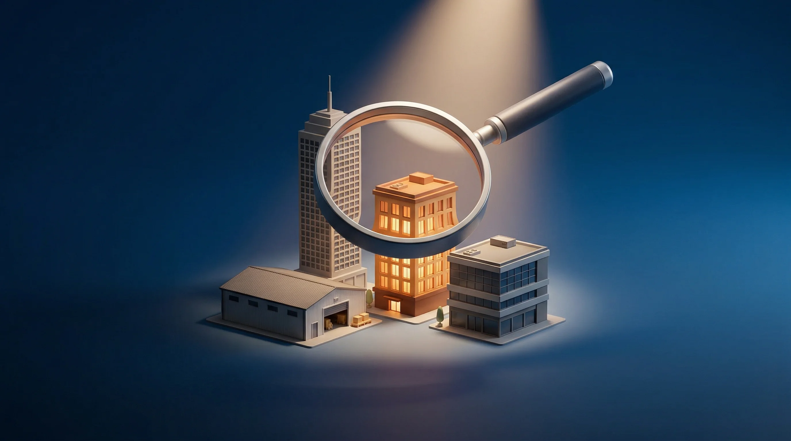 Digital illustration for article section "The Harder Questions" in "SCorp-io Raises €5M to Automate Building Energy Management with AI" - A conceptual, hyperreal 3D rendered image in a premium animation style, exploring the challenge of s...