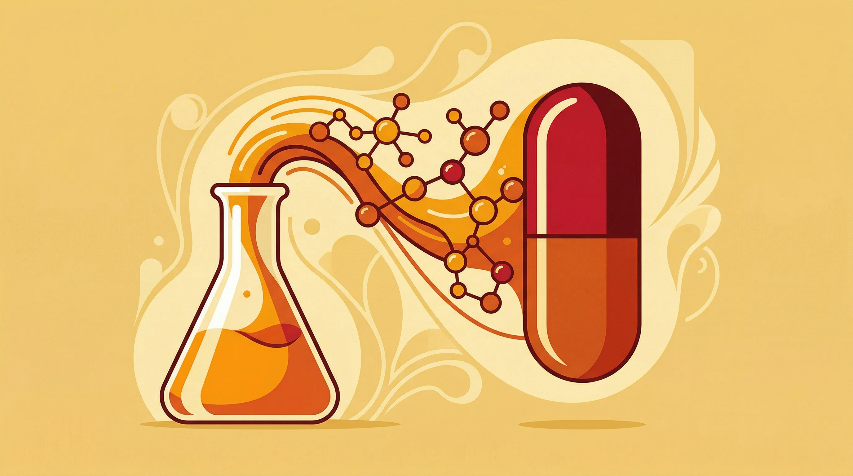 Digital illustration for article section "From Lab to Clinic, Perhaps by Early 2027" in "HexemBio Raises $10.4M Seed for Stem Cell Rejuvenation Therapy" - A clean, minimalist conceptual illustration representing the transition from laboratory research to ...