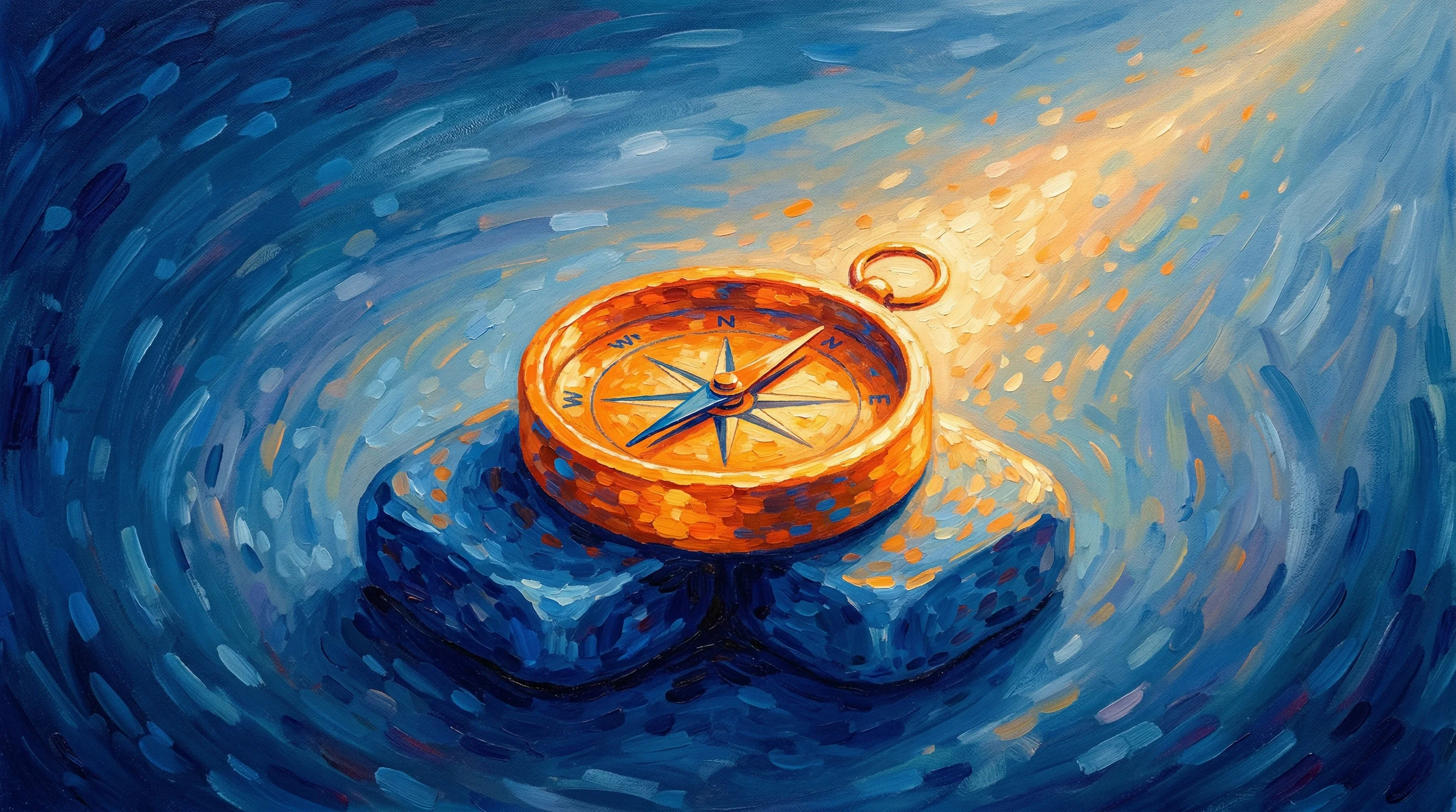 Digital illustration for article section "What Comes Next" in "Atlas Raises $6M From Accel, Stellaris for Accounting AI Systems" - A conceptual, minimalist representation of strategic foresight, selective partnerships, and future g...