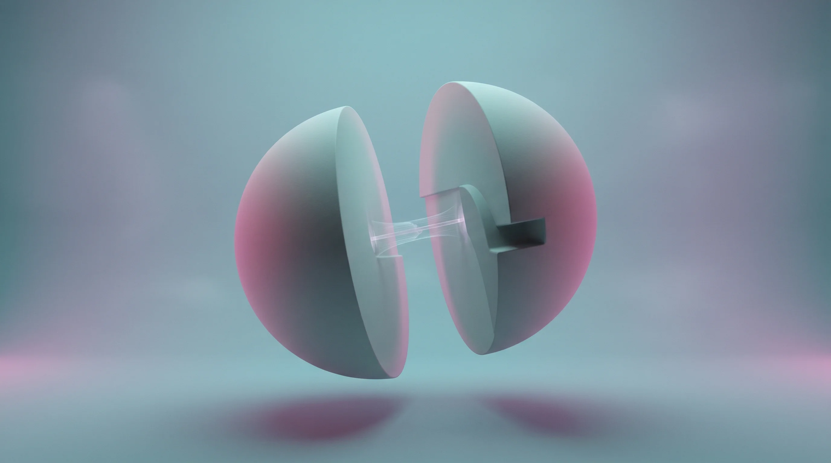Digital illustration for article section "The Skeptic's Take" in "Instant Launches 1.0 Backend Built for AI-Coded Applications" - A conceptual and minimalist representation of complex real-time synchronization and conflict resolut...