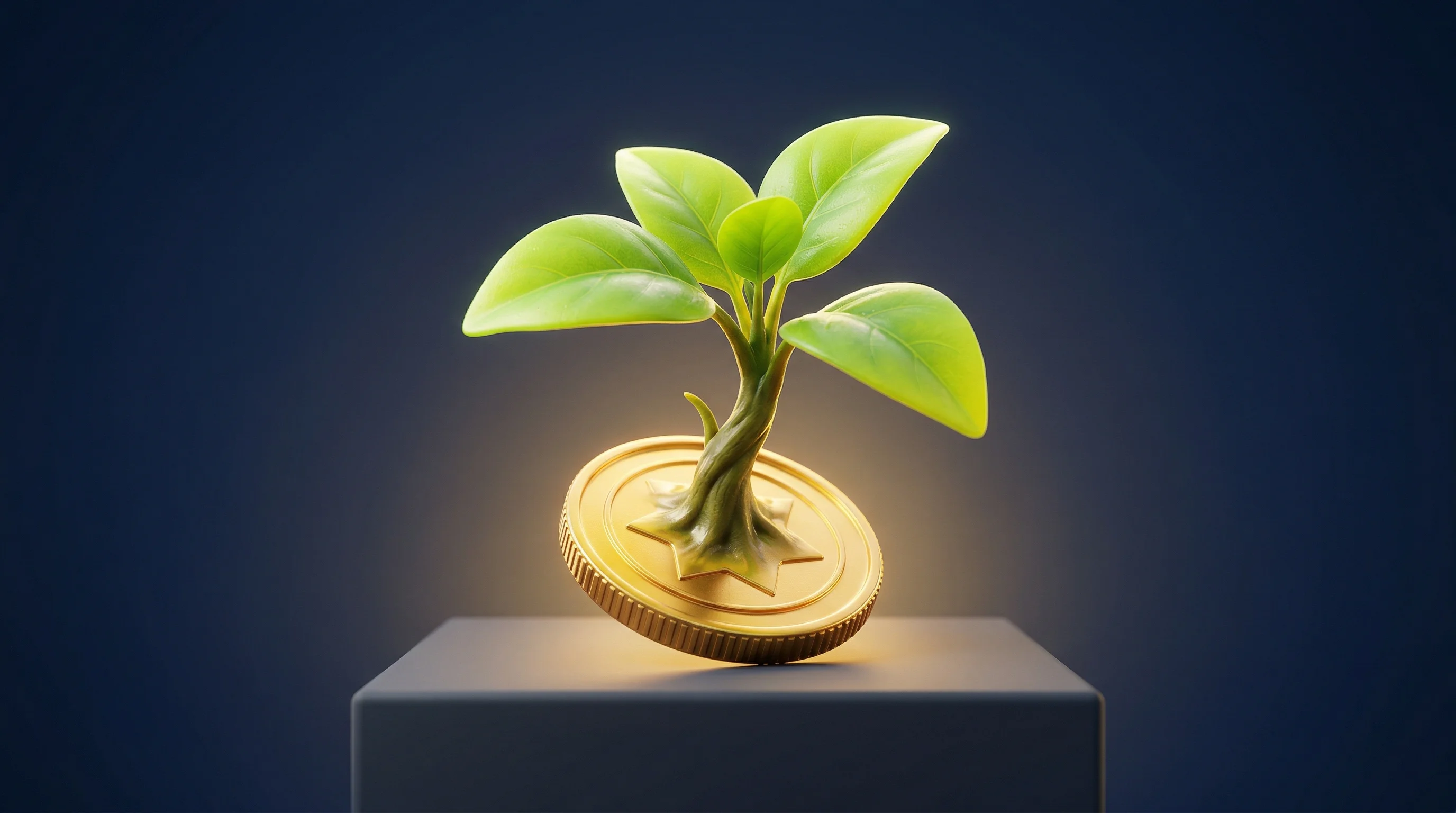 Digital illustration for article section "Following the Money" in "Haast Raises $12M Series A for AI Compliance Engine" - A conceptual, hyperreal 3D rendering symbolizing "following the money" and seed funding expansion, f...